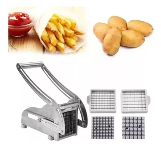 Rebanador de Papa Francesa y Vegetales